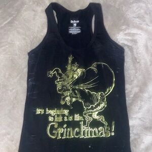 Grinch tank top, had it over 5 years and wore it once
